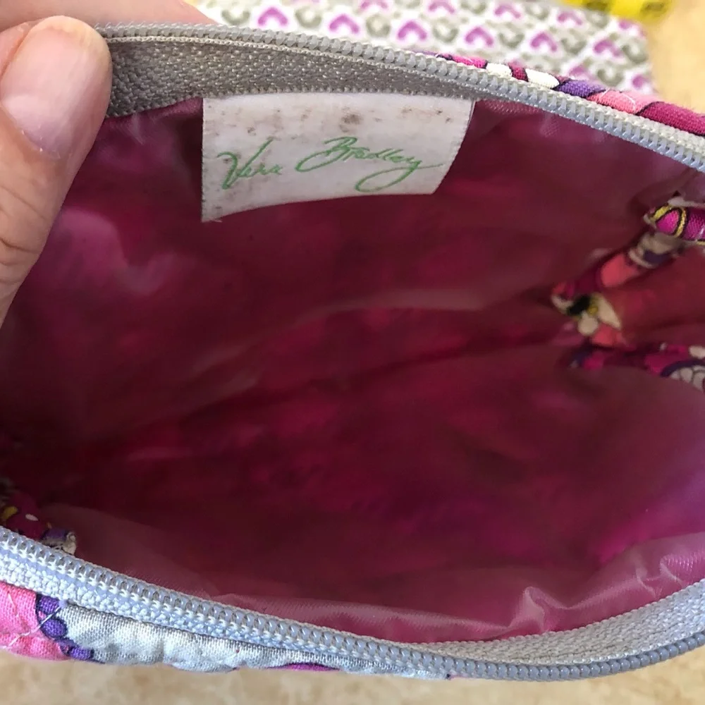 Vera Bradley Paisley Meets Plaid Cosmetic Bag